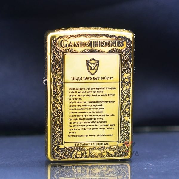 Zippo Khắc Chủ Đề Trò Chơi Vương Quyền Game Of Thrones ZN27