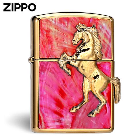 Zippo winning whinny khảm trai ốp ngựa ZN32