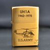 Zippo Khắc Laser Máy Bay Trực Thăng UH-1A ZK22