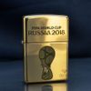 Zippo Khắc Laser Logo Cúp Bóng Đá Thế Giới World Cup 2018 Russia ZK24