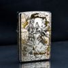 Zippo Khắc Thần Tài Quan Vũ Và Triệu Công Minh ZK25