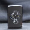 Zippo Sơn Chủ Đề Chó Sói Đen Black Wolf Z288