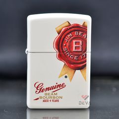 Zippo Mỹ chính hãng chủ đề hãng Whiskey Jim Beam Z291