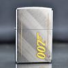 Zippo Mỹ chính hãng chủ đề điệp viên 007 Gun Logo Z292