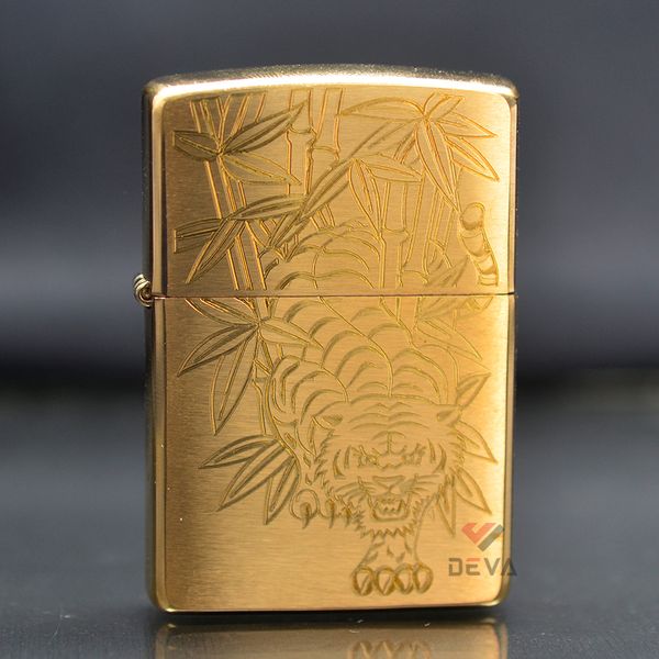 Zippo Khắc Hổ Trong Rừng Tre ZK33