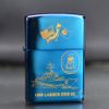 Zippo Xanh Sapphire Khắc Tàu Khu Trục USS Lassen DDG 82 ZK47