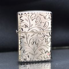 Khắc hoa văn màu bạc cổ Antique ZN52