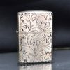 Khắc hoa văn màu bạc cổ Antique ZN52