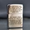 Zippo Khắc Tâm Thư Lính Mỹ Trong Chiến Tranh Việt Nam ZK55