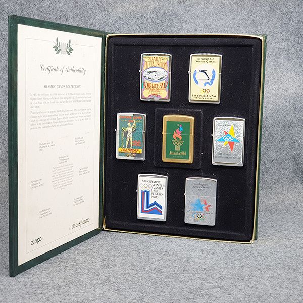 SET Zippo Olympic Games Collection Atlanta 1996