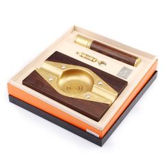 Set Gạt Tàn, Ống Đựng, Đục Xì Gà 3 món Lubinski LB T25