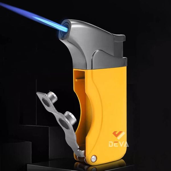 Bật lửa Cigar Cohiba khò 1 tia kèm đục kép H006