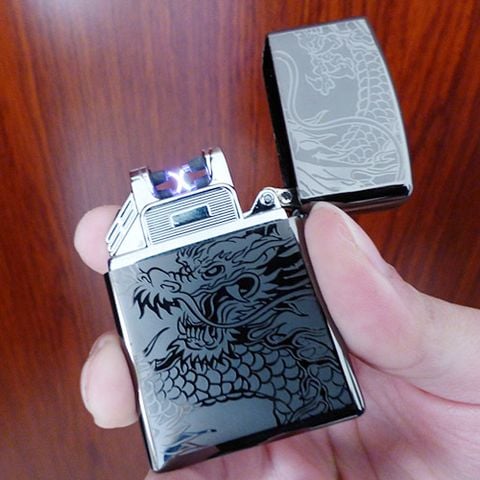 Bật lửa điện kiểu dáng zippo 080
