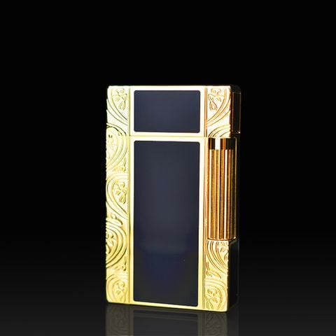 Tìm mua mẫu Bật lửa Dupont đen hoa văn D31 tại hà nội