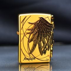Zippo Ốp Emblem Nữ Chiến Binh Amazon Z03