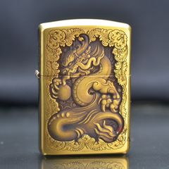 Zippo hoa văn hình Rồng bản Armor ZD02