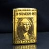 Zippo Armor Khắc Hình Đồng 1 Đô La Mỹ One USD ZD05