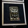 Zippo Ốp Hình Thú Ăn Tiền Mang Tài Lộc ZN101