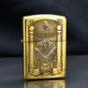 Zippo Amror Khắc Chủ Đề Hội Tam Điểm Freemasonry ZD15