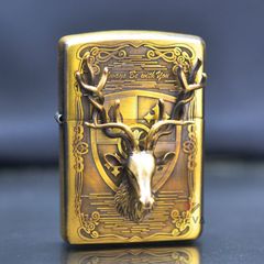 Bật lửa Zippo hình hươu nổi bản Armor ZD16