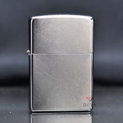 Zippo chính hãng trắng bạc xước ZT39