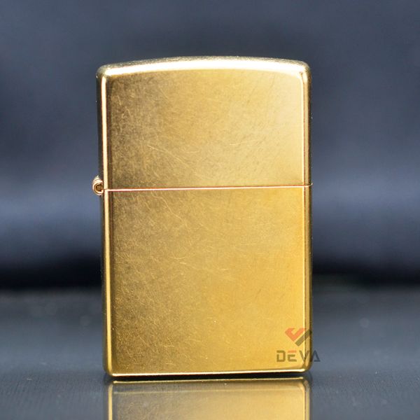 Bật lửa zippo mỹ đồng xước bụi Gold dust Z13