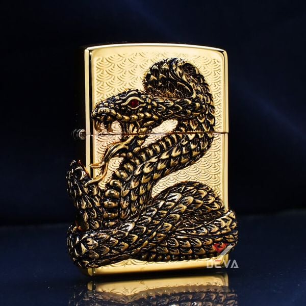 Bật lửa zippo chính hãng hình con rắn ZN109