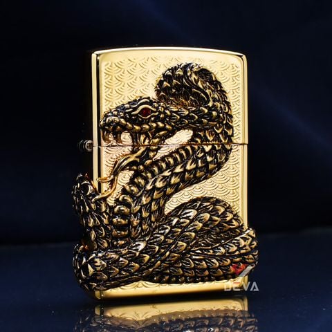 Bật lửa zippo chính hãng hình con rắn ZN109