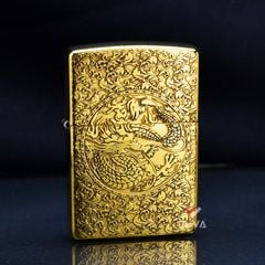 Zippo Khắc Hình Rồng Phượng Bản Giới Hạn Z44