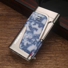Bật lửa ga Honest khò 2 tia kèm đục BCZ 822
