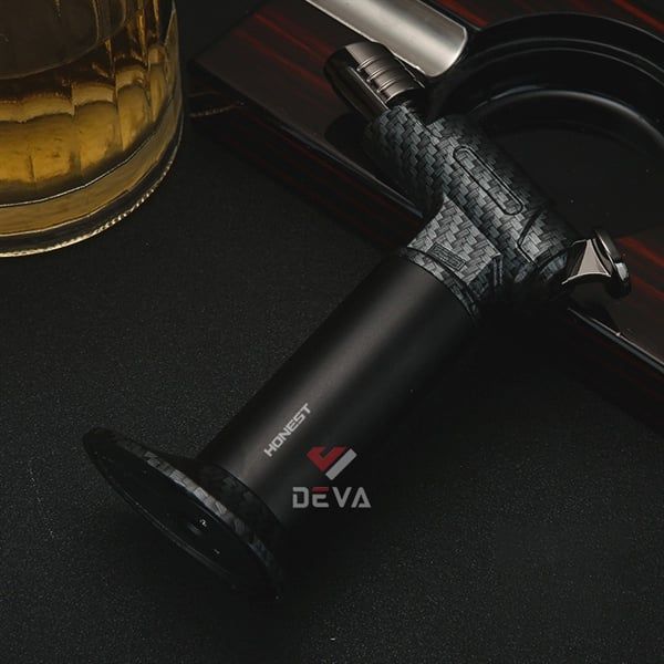 Bật lửa gas Honest khò đại 1 tia để bàn có chân đế BCZ 846