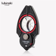 Phụ kiện Cigar chính hãng Lubinski dao cắt kèm túi da YJA 30032