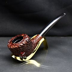 Tẩu cối rễ sần thân gỗ cán sừng Freesize TS23