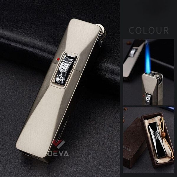 Bật lửa ga đá chính hãng Focus khò 1 tia có khóa an toàn F110