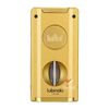Bật lửa Lubinski khò 2 tia kèm dao cắt chữ V và đục Cigar YJA 10060