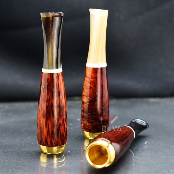 Tẩu size nhỏ 26-28 thân nối cán sừng TS26