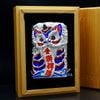 Zippo Bọc Lưới Mạ Vàng Đầu Sư Tử Nhả Chữ Tài Lộc ZN163