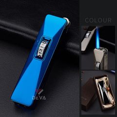 Bật lửa ga đá chính hãng Focus khò 1 tia có khóa an toàn F110