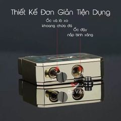 Bật lửa xăng đá Honest đánh lửa tự động có ô cửa trong suốt BCZ 849