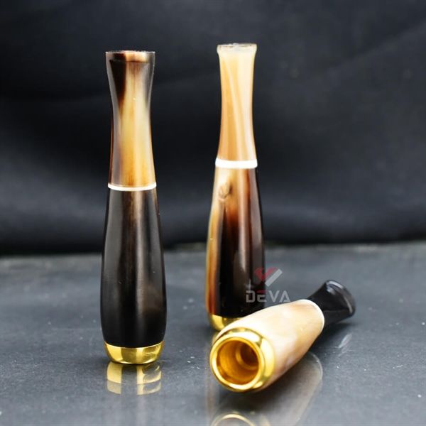 Tẩu size nhỏ 26-28 thân nối cán sừng TS26