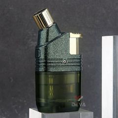 Bật lửa Honest khò 1 tia lửa chéo bình gas trong suốt BCZ 799