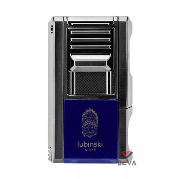 Bật lửa Lubinski khò 1 tia kèm bộ phụ kiện Cigar YJA 10057