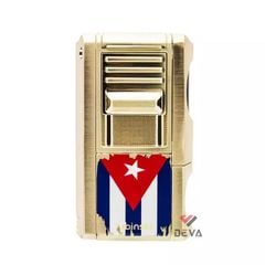 Bật lửa Lubinski khò 1 tia kèm bộ phụ kiện Cigar YJA 10057