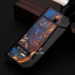 Bật lửa Honest khò 1 tia nắp mở tự động kèm đục Cigar BCZ 836
