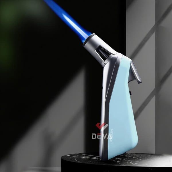 Bật lửa chính hãng Jobon khò đại 1 tia có khóa gas ZB 8002