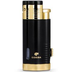 Bật lửa hút Cigar Cohiba khò 3 tia kèm đục COB 360