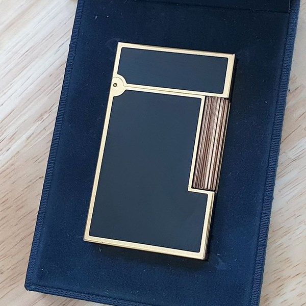 Dupont sơn mài 2 lỗ đen vàng cao DPH10