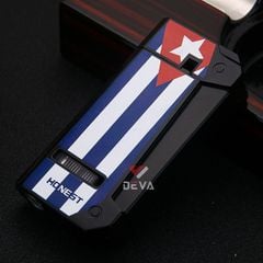 Bật lửa Honest khò 1 tia nắp mở tự động kèm đục Cigar BCZ 836