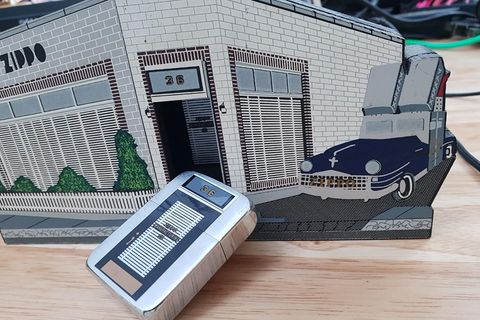 Tái bản 1941 chủ đề nhà máy zippo giới hạn C452