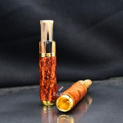 Tẩu gỗ các loại cán sừng cho xì gà mini TN05